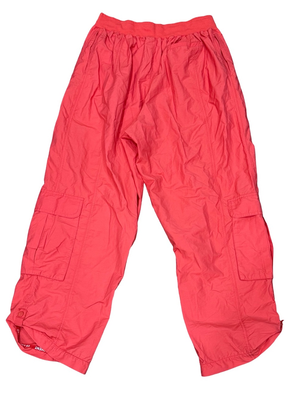 ⚡️ Free People Movement Mesmerize Me Cargo Pants Cherry Crush Size XL - Picture 15 of 16